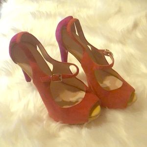 Multi color Boutique 9 peep toe